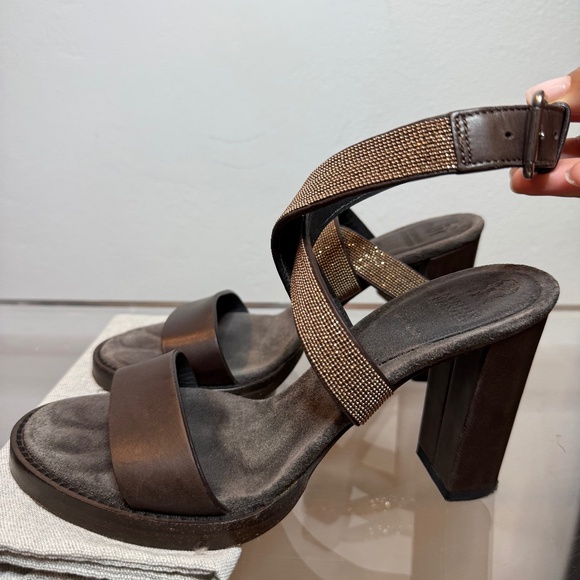 Brunello Cucinelli Heels Size 36.5 - Picture 1 of 6